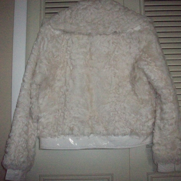 NWT Tory Burch Camilla Genuine Shearling Fur Jacke - Picture 7 of 7